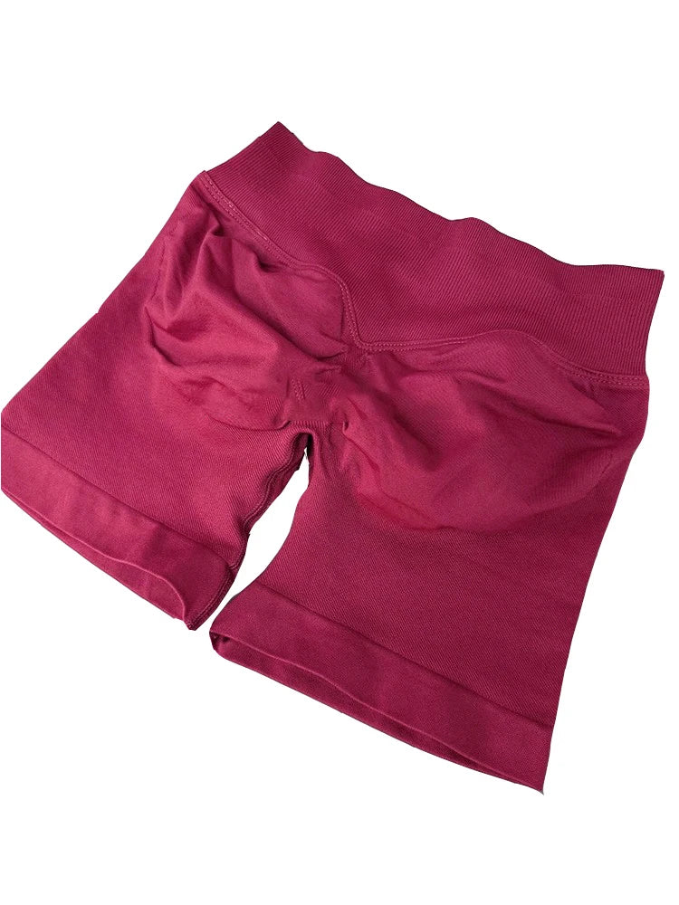 RAVGYM Shorts Seamless Scrunch Bum — Efecto Levanta Glúteos