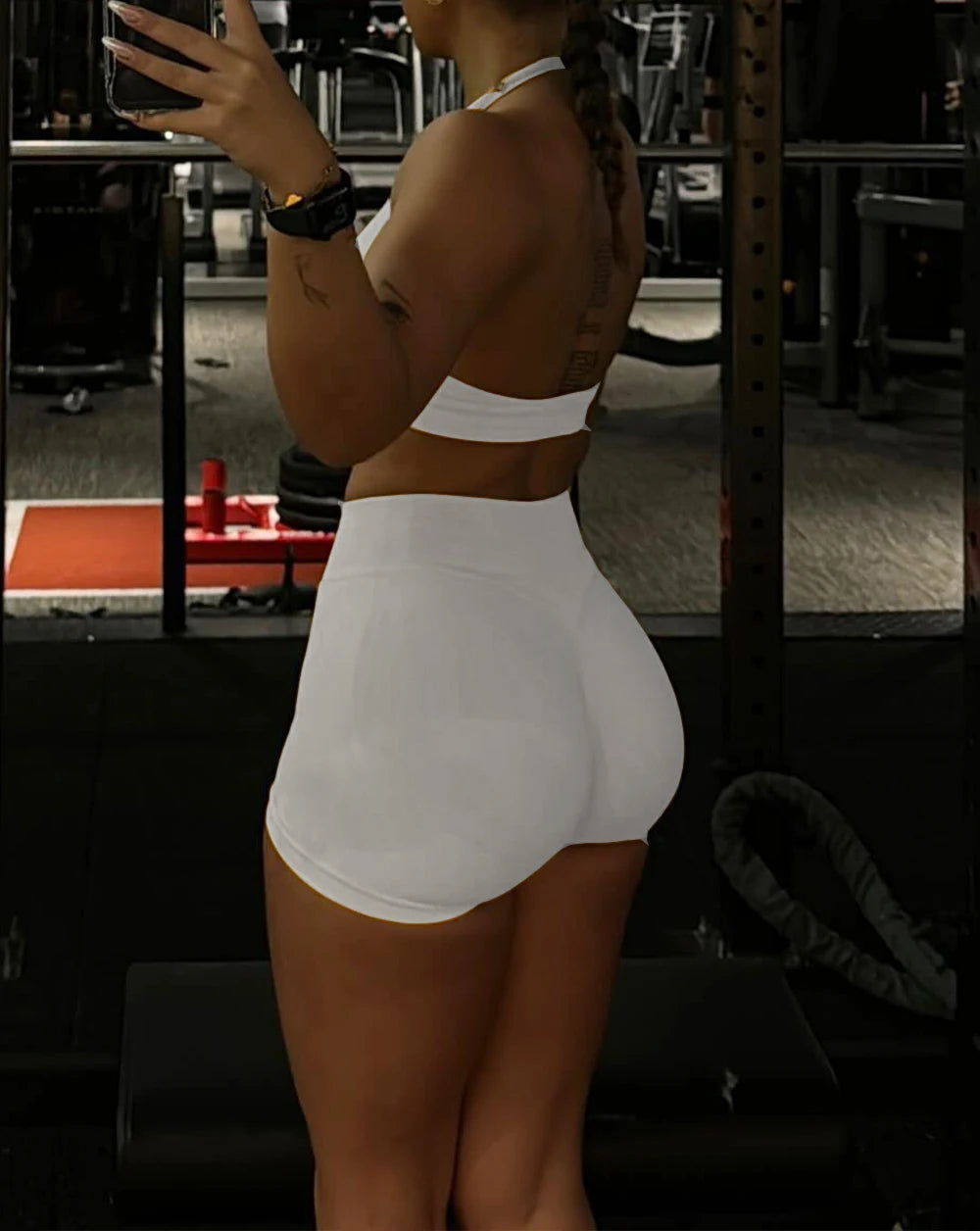 RAVGYM Shorts Seamless Scrunch Bum — Efecto Levanta Glúteos