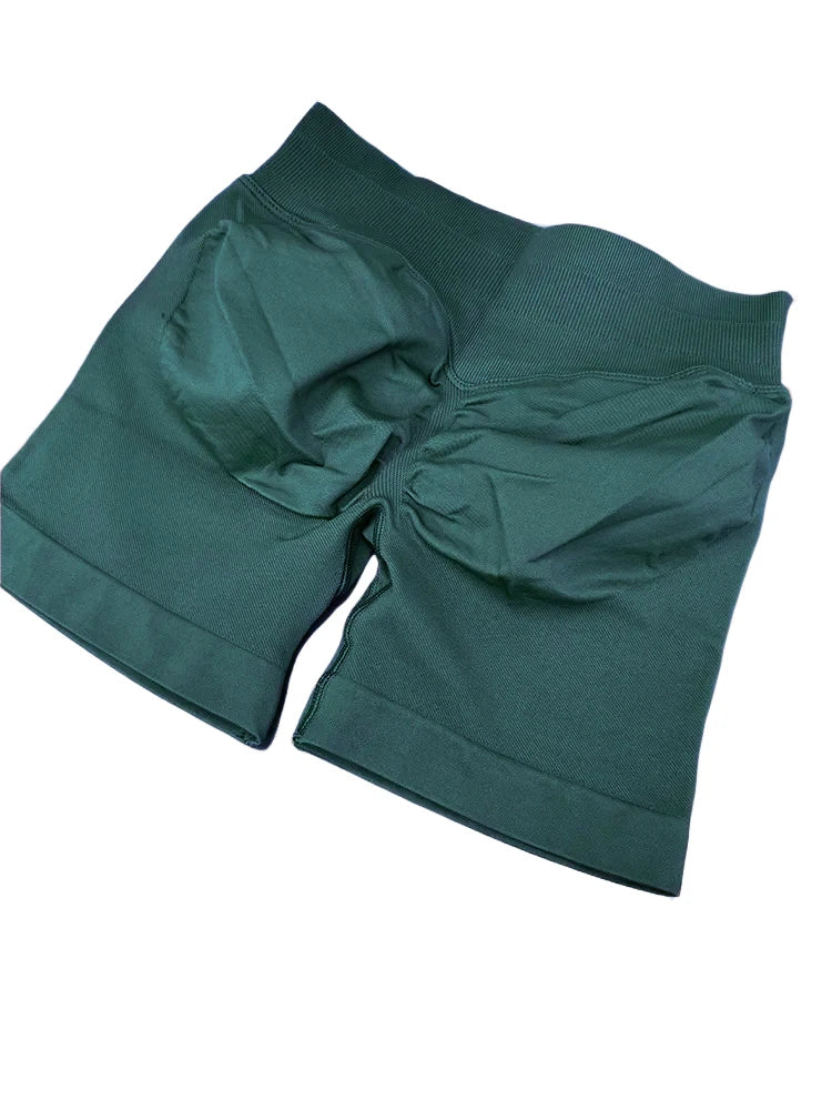 RAVGYM Shorts Seamless Scrunch Bum — Efecto Levanta Glúteos