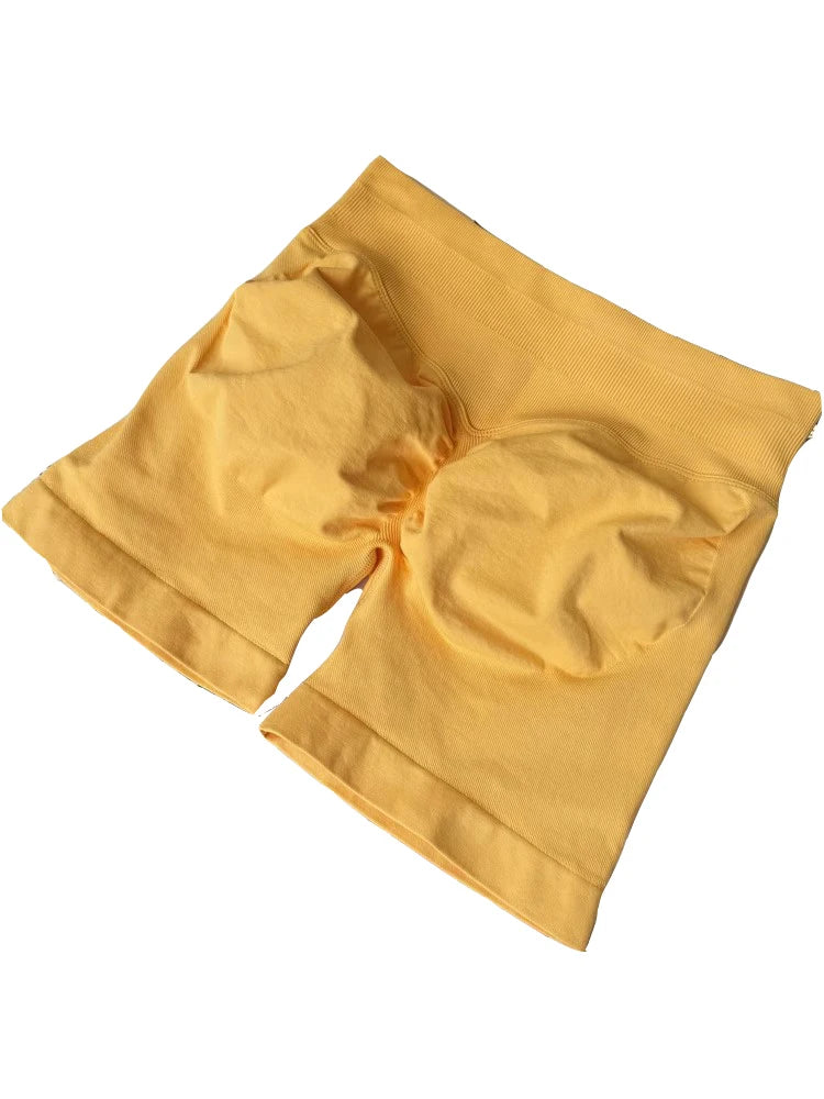 RAVGYM Shorts Seamless Scrunch Bum — Efecto Levanta Glúteos
