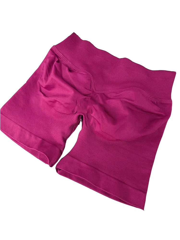 RAVGYM Shorts Seamless Scrunch Bum — Efecto Levanta Glúteos