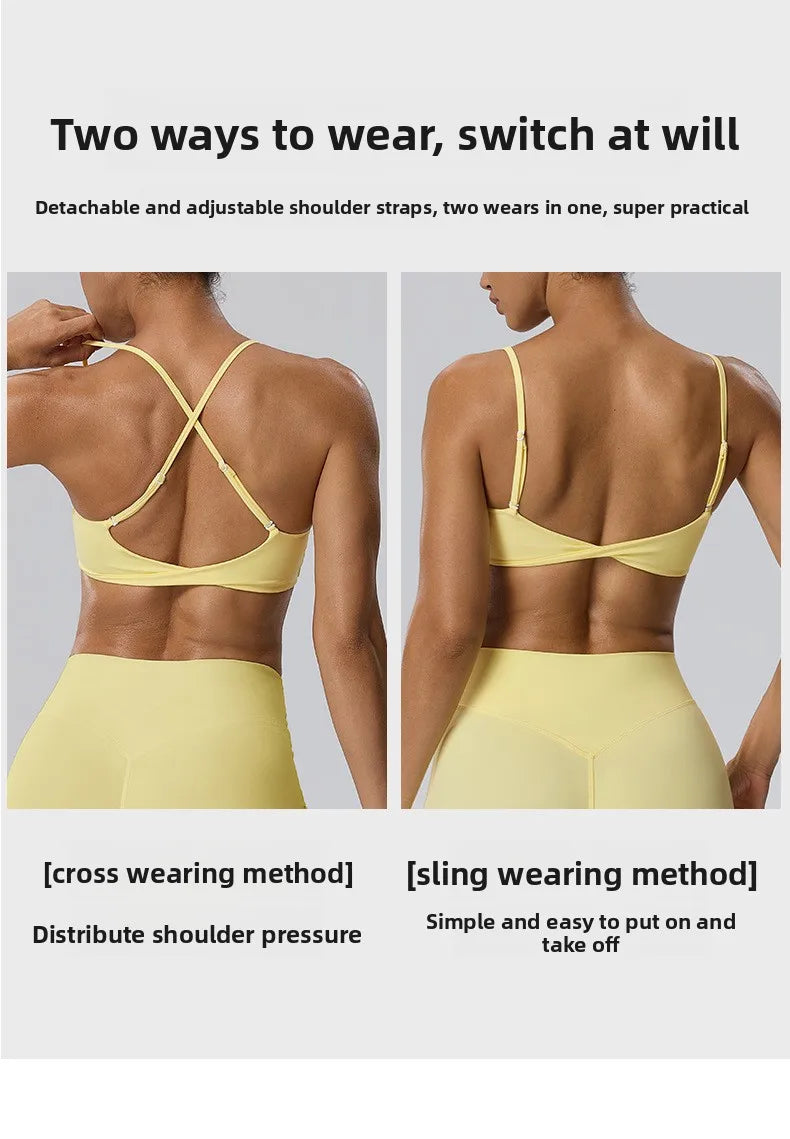 RAVGYM Set 3 en 1 — Sujetador Deportivo + Shorts + Leggings Peach Hip