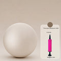 RAVGYM Bola de Ejercicio Pilates Antiexplosión de 22 cm — Resistente y Antideslizante - Gimnasio y Yoga para Mujer