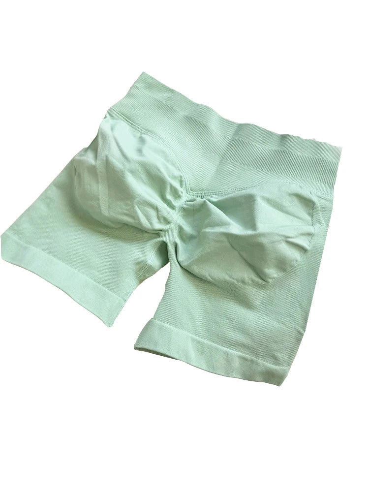 RAVGYM Shorts Seamless Scrunch Bum — Efecto Levanta Glúteos