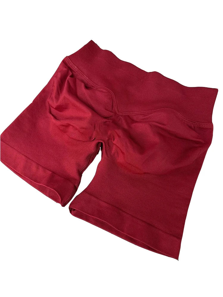 RAVGYM Shorts Seamless Scrunch Bum — Efecto Levanta Glúteos